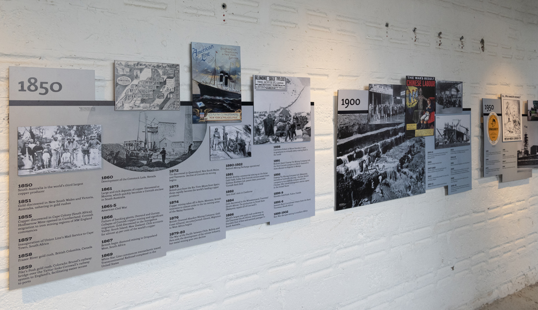 Heartlands mining migration exhibition